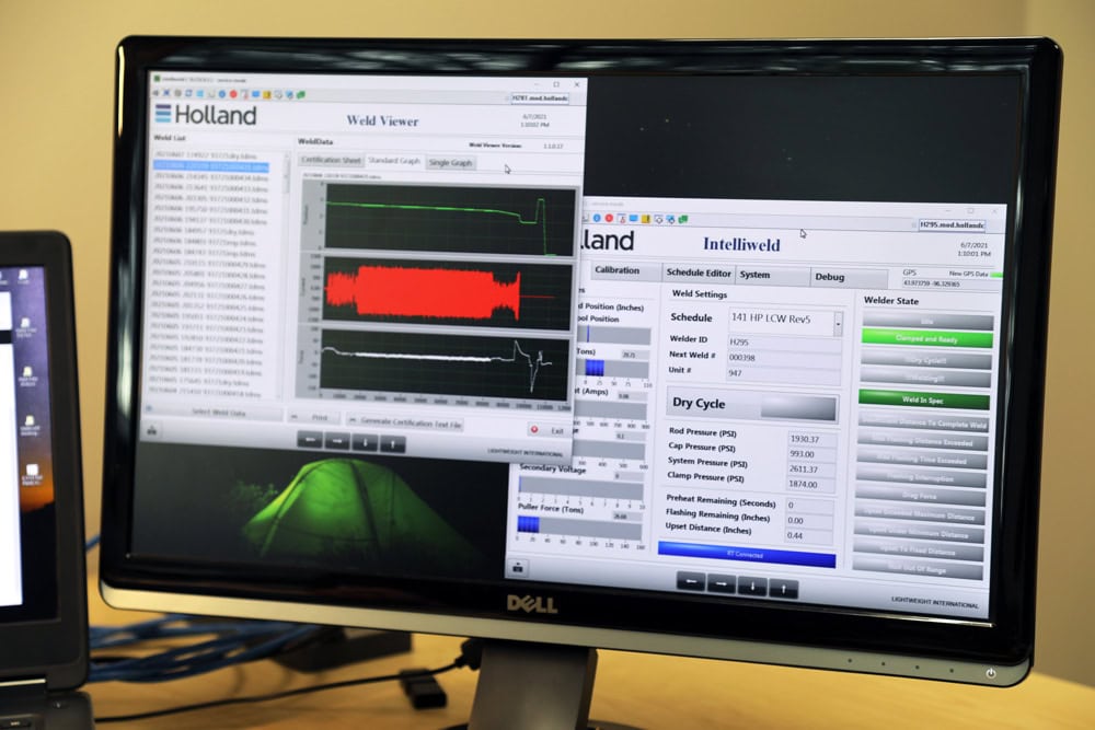 Intelliweld Control System & Data Management - Holland